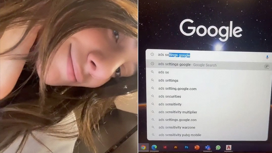 VIDEO: Una 'tiktoker' muestra cómo averiguar lo que Google sabe de usted (y el resultado asombra a más de uno)