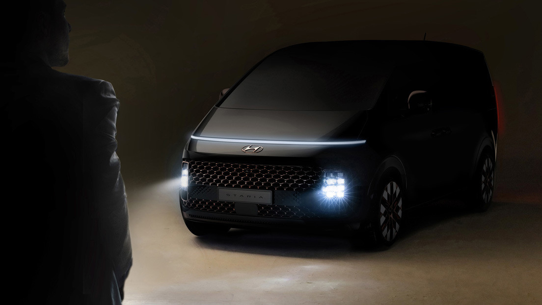 Hyundai muestra las primeras imágenes de su miniván futurista Staria "parecido a una nave espacial" (FOTOS)