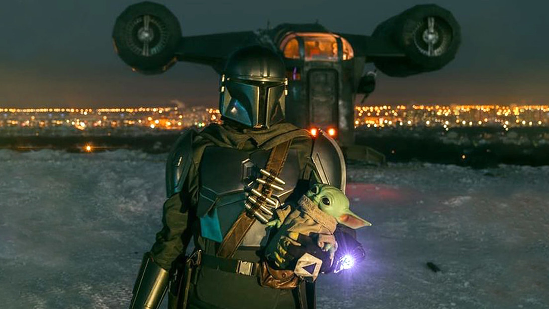 FOTOS: Construyen en Siberia una réplica de la nave estelar de la serie 'The Mandalorian'