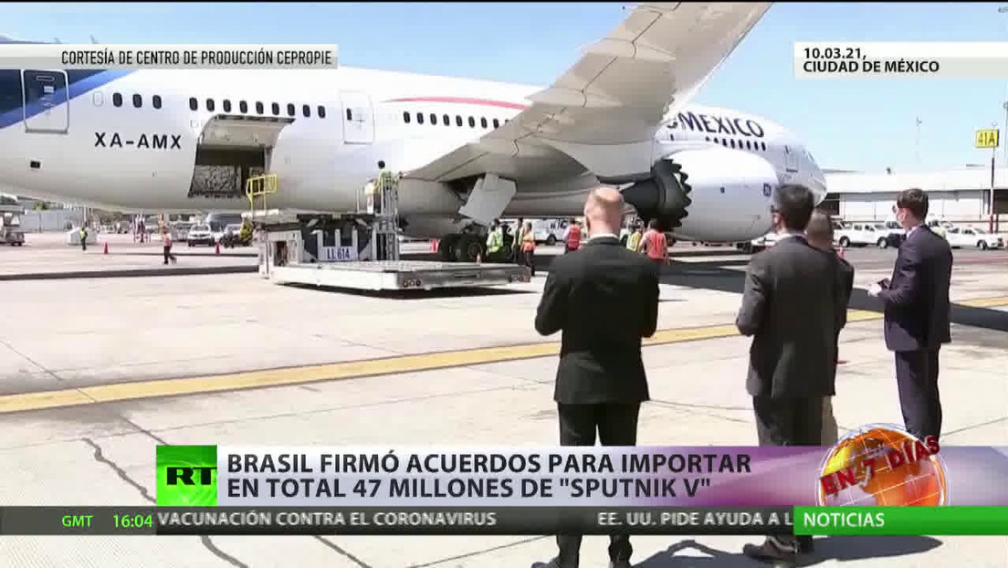 Brasil firma acuerdos para importar en total 47 millones de dosis de la vacuna Sputnik V