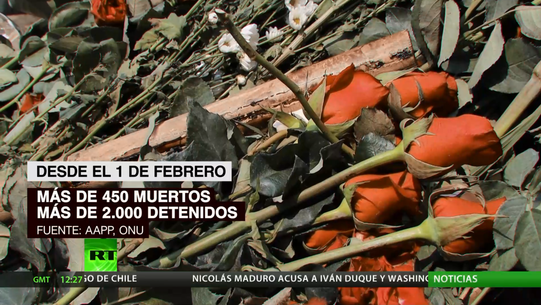 Myanmar: Casi 500 muertos en enfrentamientos con las fuerzas del orden desde el golpe militar del 1 de febrero