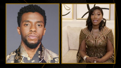 El conmovedor mensaje de la viuda de Chadwick Boseman al recibir el Globo de Oro en su honor