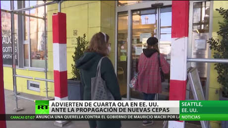 EE.UU.: Advierten de una cuarta ola de la pandemia ante la propagación de nuevas cepas