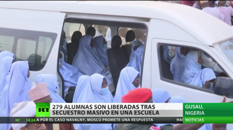 Liberan a 279 alumnas tras su secuestro masivo en un colegio de Nigeria