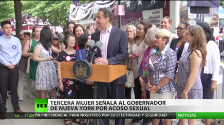 Una tercera mujer acusa al gobernador de Nueva York por acoso sexual