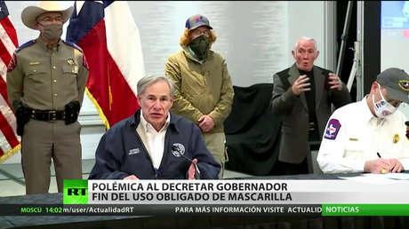 EE.UU.: Polémica al decretar el gobernador de Texas el fin del uso obligatorio de mascarillas