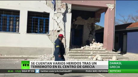 Se contabilizan varias personas heridas tras el terremoto de magnitud 6,3 en Grecia