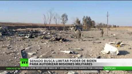 El Senado de EE.UU. busca limitar el poder de Biden para autorizar operaciones militares