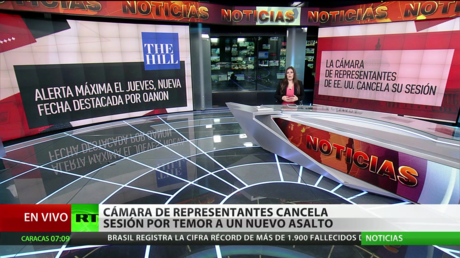 La Cámara de Representantes de EE.UU. cancela la sesión por temor a un nuevo asalto