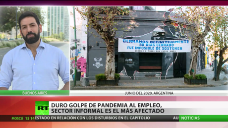 Un informe revela el severo impacto de la pandemia de covid-19 en el mercado laboral de Argentina