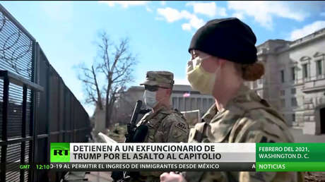 EE.UU.: Arrestan a un exfuncionario de la Administración Trump por el asalto al Capitolio