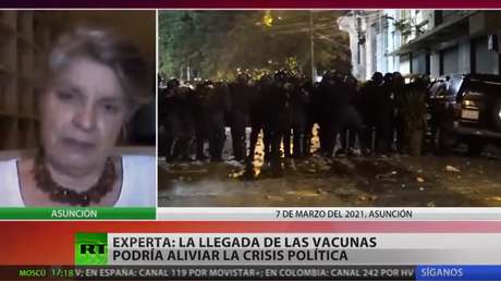 Politóloga: "La llegada de las vacunas podría aliviar la crisis política en Paraguay"