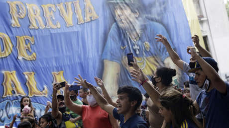 VIDEO: Las hijas de Maradona encabezan una marcha en Buenos Aires para exigir Justicia por la muerte del '10'