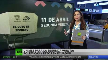Polémicas y retos en Ecuador a un mes de la segunda vuelta electoral