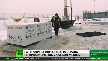 La UE sopesa iniciar el diálogo para comprar la vacuna Sputnik V, según medios