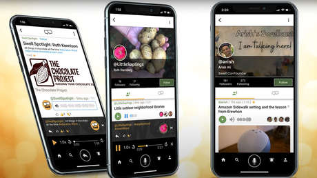 Llega Swell, la red social que solo permite hablar y responder con mensajes de voz