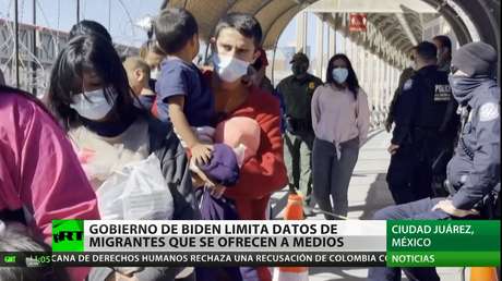 El Gobierno de Biden limita la información sobre los migrantes