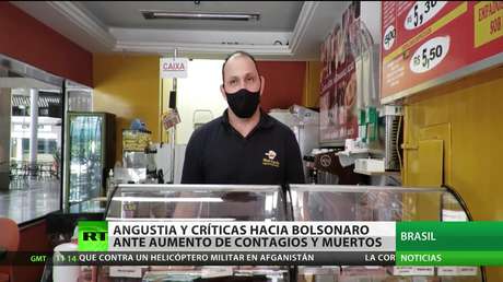 Brasil: Angustia y críticas hacia Bolsonaro ante el récord de infectados y muertos