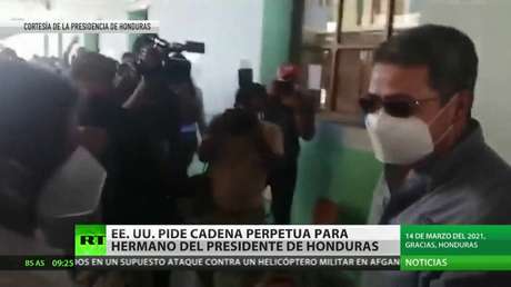 Piden en EE.UU. cadena perpetua para un hermano del presidente de Honduras