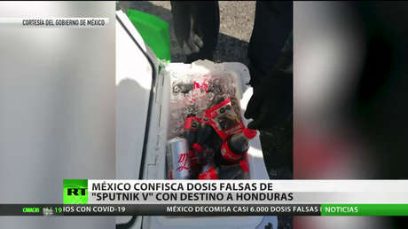 México: Incautan 6.000 dosis falsas de Sputnik V con destino a Honduras