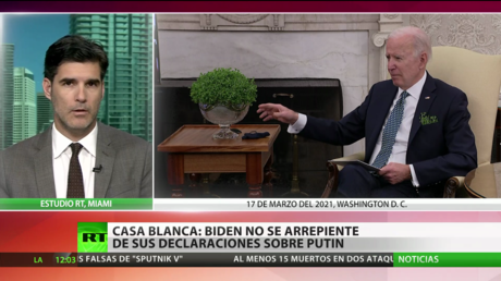 La Casa Blanca asegura que Biden no se arrepiente de sus declaraciones sobre Putin