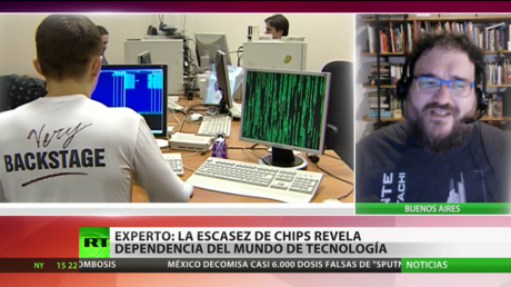 Experto: la escasez de chips revela la dependencia del mundo respecto de la tecnología moderna