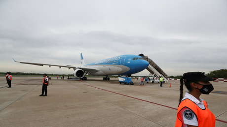 Llega a Moscú el séptimo vuelo de Aerolíneas Argentinas para recoger más dosis de la vacuna Sputnik V