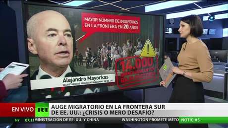 La frontera sur de EE.UU. vive un auge migratorio