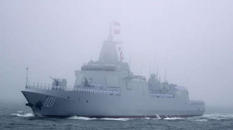 Un potente destructor de China se acerca a las aguas territoriales de Japón