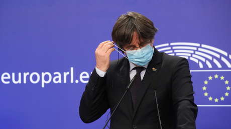 Puigdemont a RT: "Levantar la inmunidad a eurodiputados catalanes socava la autoridad moral de la UE"