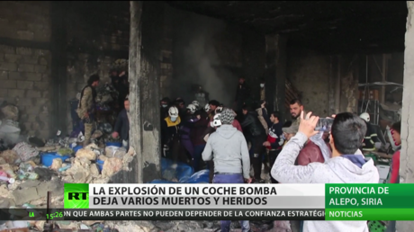Un coche bomba deja varios muertos y heridos en la provincia siria de Alepo