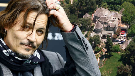 Un vagabundo se autoinvita a la casa de Johnny Depp para darse una ducha y tomar un trago