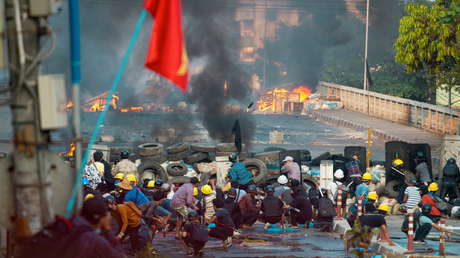 Reportan 250 muertes de manifestantes desde el inicio del golpe de Estado en Myanmar