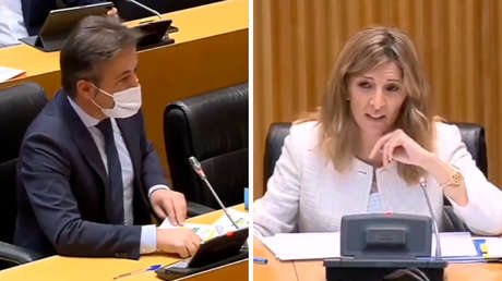 "En Podemos las mujeres solo suben si se agarran a una coleta": la declaración machista de un diputado en el Congreso español (VIDEO)