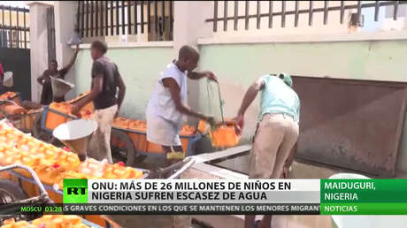 ONU: Más de 26 millones de niños en Nigeria sufren escasez de agua