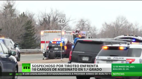 El gobernador de Colorado ordena izar las banderas a media asta por 10 días en honor a los 10 fallecidos en el tiroteo en Boulder