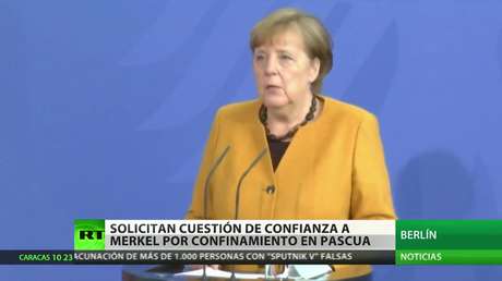 Críticas a Merkel por su intento de confinar a la población de Alemania en Pascua