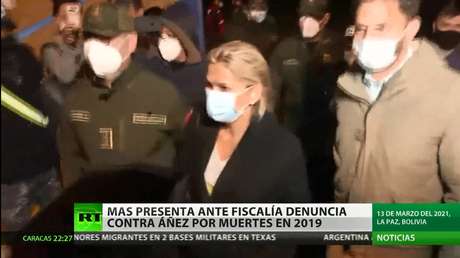 El partido MAS de Bolivia presenta ante la Fiscalía una denuncia contra Jeanine Áñez por masacres de 2019