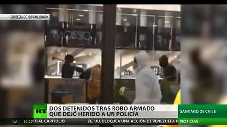 Robo a manos de un grupo armado deja un policía herido y dos detenidos en Chile