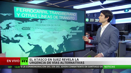 Experto: El atasco en el Canal de Suez se repetirá si no se desarrollan vías alternativas