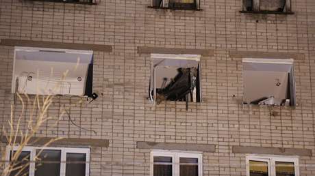 Una explosión de gas en un edificio residencial en Rusia destroza siete apartamentos