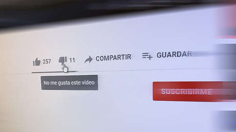 YouTube esconderá a manera de prueba el contador de los 'no me gusta'