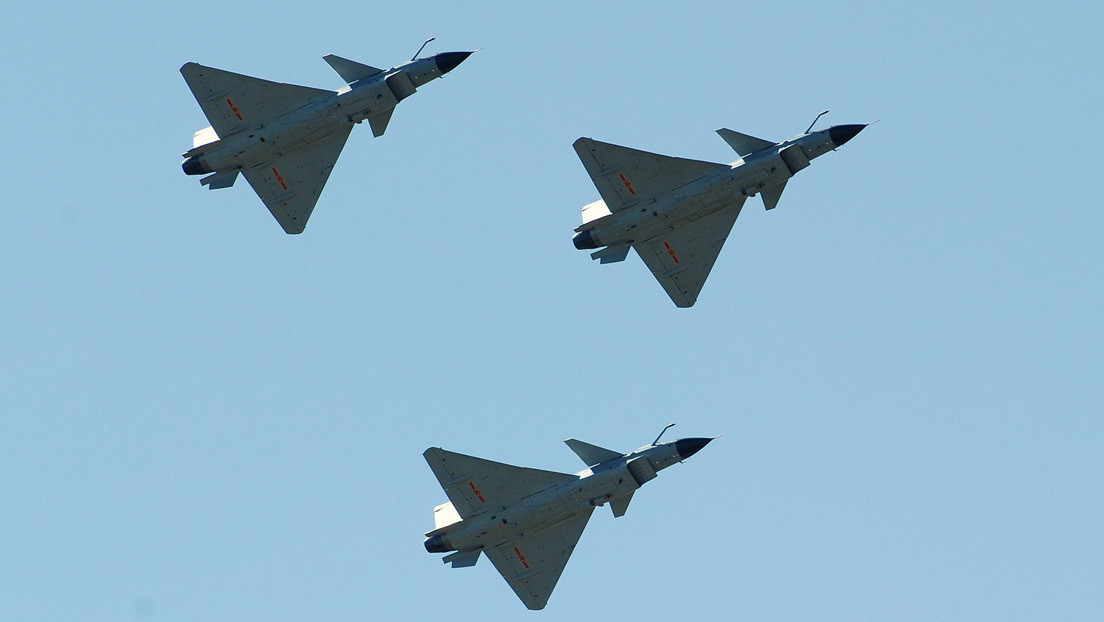 Diez aviones de combate chinos sobrevuelan la zona de identificación de defensa aérea de Taiwán