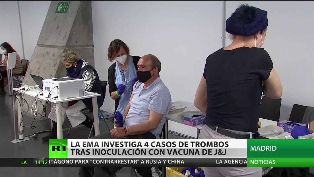 La EMA investiga 4 casos de trombos tras la vacunación con el fármaco de Johnson&Johnson, mientras continúa la incertidumbre con el de AstraZeneca