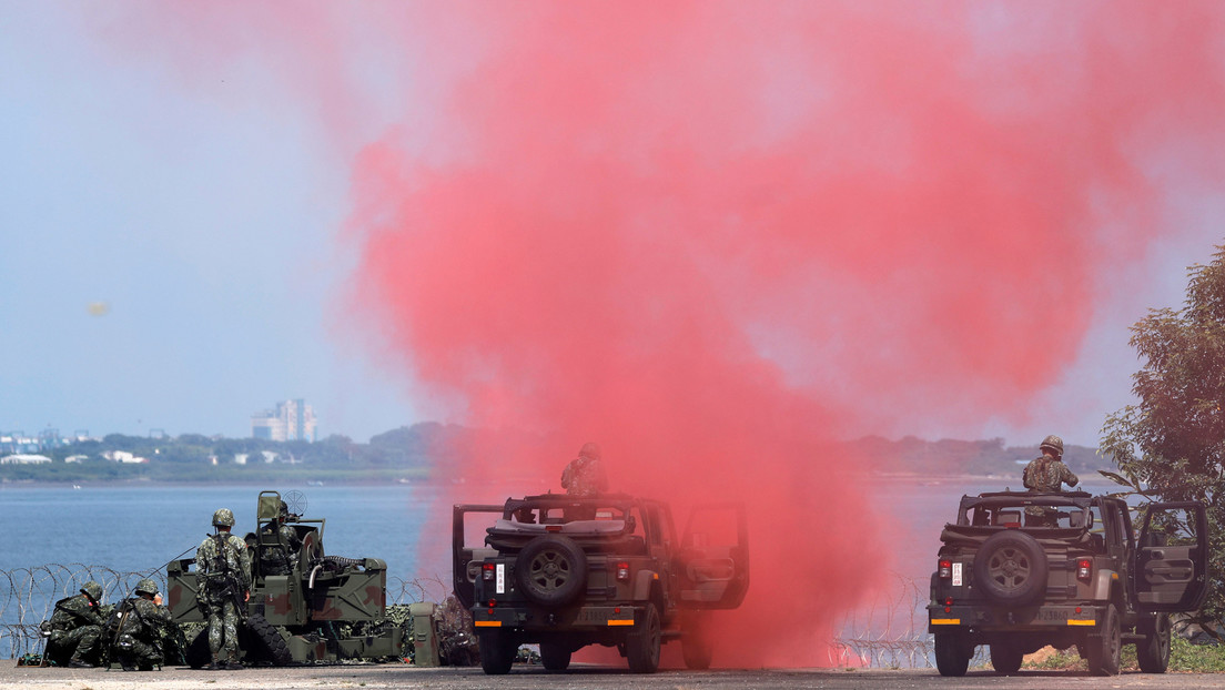 Taiwán planea realizar ejercicios con fuego real en unas islas en el mar de la China Meridional