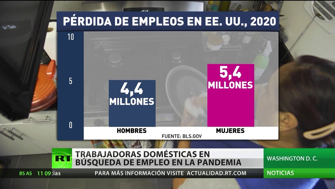 Trabajadoras domésticas buscan empleo durante la pandemia en EE.UU.