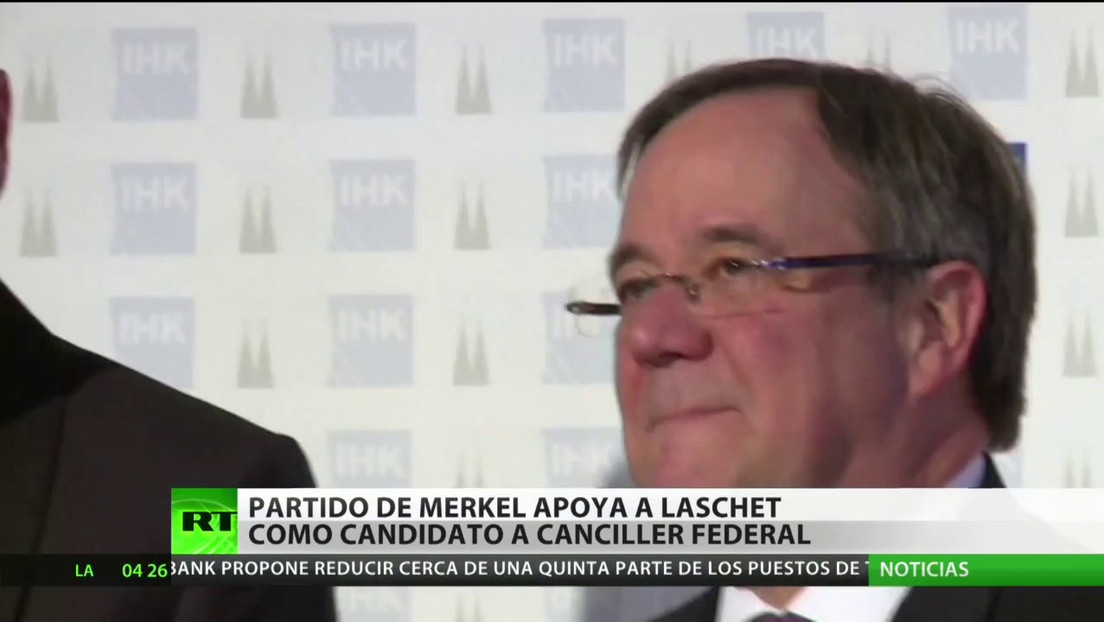 Alemania: El partido de Merkel respalda a Armin Laschet como candidato a la Cancillería