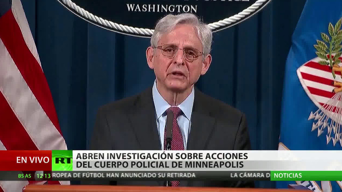 Las autoridades federales de EE.UU. investigarán y corregirán las acciones de la Policía de Mineápolis