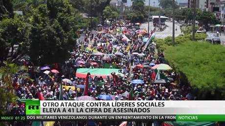 Otro ataque eleva a 41 la cifra de los líderes sociales asesinados en Colombia