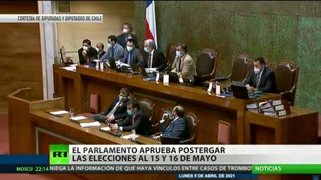 El Parlamento de Chile aprueba postergar las elecciones al 15 y 16 de mayo